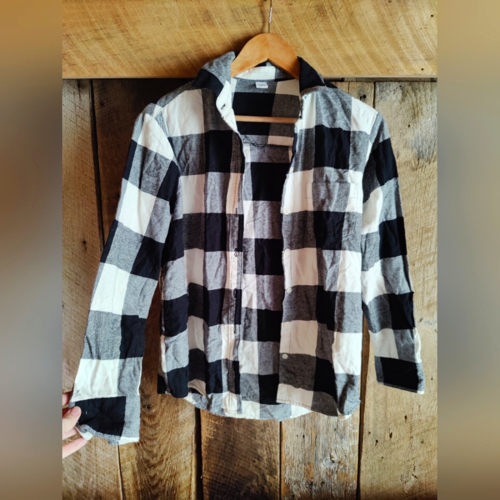 Old Navy Oversized Flannel Shirt